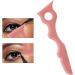 Silicone Makeup Template Eyeliner Eyebrow Eyelash Tool Reusable Lip Liner Applicator Makeup Shaping Beginner Tool for All Face Shapes Pink - Buy Online on GoSupps.com