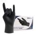 Wostar Nitrile Disposable Gloves Powder & Latex Free 4mil Touch Screen Disposable Non-Sterile Nitrile Exam Gloves Black Medium 4mil 200pcs Medium (pack of 200)