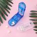 Blue Pill Cutter & Splitter with Storage | Essential Medication Aid for Seniors & Adults | Easy Pill Cutting for Vitamins & Tablets - Buy Online on GoSupps.com