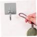 4pcs Hook Clothes Wall Hangers Key Hangers Hanging Coat Rack Office Towel Rack Heavy 5x4.5x8cm Silver - Buy Online on GoSupps.com
