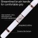 Matching Couple Brushes - Stylish Black & White Toothbrushes with Ergonomic Handles for Couples - Buy Online on GoSupps.com