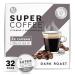 KITU SUPER COFFEE Pods, Energy & Immunity (2x Caffeine, Vitamins, Antioxidants) [Dark Roast] 32 Count | Keto Coffee Pods Compatible with Keurig 2.0 K-Cup Brewers Dark Roast 32 Count (Pack of 1)