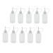 10 Pieces 30ml Precision Tip Applicator Bottle Needle Tip Glue Applicator Bottle DIY Quilling Tool Precision Bottle Needle Bottle Squeeze Bottle White