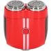 Buy IPX7 Waterproof Electric Beard Clipper | Mini Dual Use Shaver for Travel - Red | International Shipping Available - Buy Online on GoSupps.com