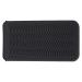 Silicone Pouch Heat Resistant Storage Bag for Curling Irons Traveling Durable Holder (Black)