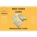 Beef Cheek Chips for Dogs - CHEW Treat - *(2x6 INCH Peanut Butter 20 Count Approx. 448 Grams)* - Rawhide Free - All Natural Beef Cheek Chips - Long Lasting Dog CHEW - Beef Cheek - Beef Treat for Dogs Peanut Butter 22.4 g (Pack of 20) - Buy Online on GoSupps.com
