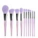 DFHBFG 10 Makeup Brush Set Beauty Tools Wooden Handle Eyeshadow Brush Full Set Of Makeup Brushes(1 D) 1 D