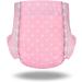 LittleForBig Baby Blushing Adult Printed Diapers 10 Pack - Pink, Size Medium 28-38 - Buy Online on GoSupps.com
