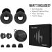 Hushhd Ear Plugs for Sleep & Ear Defenders -27dB Noise Cancelling Ear Plugs for Sleeping Soft and Reusable Noise Reduction Ear Plugs for Concerts Earplugs for Sleep Snoring & Travel (Black) - Buy Online on GoSupps.com