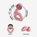 Zenz Unwind Ear Plugs - Supreme Noise Reduction Silicone for Sleep Travel & Yoga - 8 Reusable Ear Tips - 27dB Hearing Protection - Mystic Pink - Buy Online on GoSupps.com