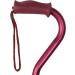 PCP Cane Hand Grip Replacement Medium-Firm Split Rubber Palm Cane Grips Red - Buy Online on GoSupps.com