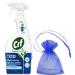 Cif Cleanboost Power + Shine Bathroom Cleaner Spray 700ml Removes Limescale & Soap Scum with Naturally Derived Cleaning Agent & No Harsh Smells + Gift for You: Organza Small Bag