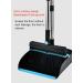WHDEOY YJLYQF Dustpan and Brush Set Long Handled Tall 180 Degree Rotating Sweeping Brush Household Dust Pan with Comb Teeth for Indoor Outdoor Garden Home Room Kitchen Office Lobby - Buy Online on GoSupps.com