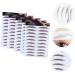 FOMIYES 15 Pcs Eyebrow Stickers Waterproof Makeup False Eyebrows Cosmetics Eyebrow Tool 6d Make up Template 1 count (Pack of 1) Brownx3pcs - Buy Online on GoSupps.com