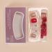 Wearing nail art nail patches for autumn and winter appearing white and purple with pearl gloss The nail patches are detachable (Color : B Size : Gold plated seal wearing tool bag) - Buy Online on GoSupps.com