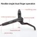 MEROCA M4 Four-Piston Hydraulic Disc Brake Set for Road and Mountain Bikes - 1 Pair (Left Rear, Right Front) - Buy Online on GoSupps.com