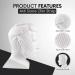 Bistras Super Deluxe White Chin Strap for CPAP Users - Anti Dry Mouth & Snore Solution for Better Sleep | Unisex 1 Pack - Buy Online on GoSupps.com