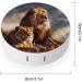 Portable Travel Contact Lens Case - Two Lions Storage Box for Contacts - Buy Now - Buy Online on GoSupps.com