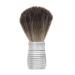 Razor brush Bartbrush practical hair-beard brush man razor cords brush brush shaving tool for beard care razor brush for man beard brush man nylons hair beard brush shaving brush matt silver