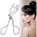 ZhioPro Platinum Edition Silver Stainless Steel Eyelash Pliers - Universal Fit for All Eye Shapes | Premium Classic Curling Tool for Women - Buy Online on GoSupps.com