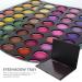 DOITOOL Empty Eyeshadow Palette - Magnetic Makeup Storage Box for DIY Cosmetics | Portable Makeup Organizer in Black - Buy Online on GoSupps.com
