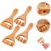 GLEAVI 1 Set Roller Massage - Wood Foot Sole Massager for Relaxation | 15x8CM | International Shipping Available - Buy Online on GoSupps.com