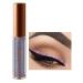 Eye make up liquid 12 eyeliner colors with diamond glitter and glitter metallic eyeliner for the eyes (6#)