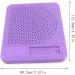 E-outstanding Purple Plastic Quilling Knitting Board Grid Guide for Paper Crafting - DIY Handmade Tool - Buy Online on GoSupps.com