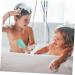 FOMIYES 2pcs Silicone Brush Massage Tool Set | Bath Scrubber for Body, Hair & Toddler | Shower Tool for Baby, Adult & Kids - Buy Online on GoSupps.com