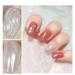 White Pearl Chrome Nail Powder - Shiny Mirror Effect Glitter for Nail Art Jewelry - Metallic Pigment for Magic Nails - Buy Online on GoSupps.com