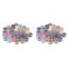 TOVINANNA 60 Pcs Loose Eyeshadow Glitter Eyeshadow Pigments Sequins Powder Eye Shadow
