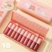 10 Colors Korean Lip Tint Stain Set - Long Lasting Plumping Lip Gloss & Multi-use Cheek Tint - Vivid Color #03 - International Shipping Available - Buy Online on GoSupps.com