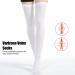 Flbirret Varicose Vein Stockings - Anti-Slip Compression Socks for Swelling, Pain, Skin Ulcers (White, Small) - Buy Online on GoSupps.com