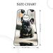 Adorable French Bulldog Print Beard Bib Apron for Men | Beard Hair Catcher & Shaving Cape Cloth - Black - Buy Online on GoSupps.com
