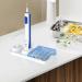 Buy Generic Toothbrush Holder for Oral-B Electric Toothbrush | Stand for 4 Brush Heads - White & Blue - Buy Online on GoSupps.com