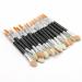 Pinzhi Disposable Double-Ended Eyeshadow Brushes - 50pcs Oval Sponge - Perfect for Professional Makeup & Travel - Buy Online on GoSupps.com
