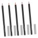 Lot de 12 Crayons Eyeliner Noirs 12pcs Bois Pratiques R sistants la Transpiration Maquillage Yeux Femmes Usage Quotidien Accessoires Maquillage Compact