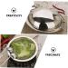 PRETYZOOM Dry Pot Amphora Hot Pot Chaffing Dishes Stainless Steel Cookware Flat Bottom Wok Pan Non Stick Frying Pans Stainless Steel Saute Pan Cookware for Kitchen Home Accessory 28X28X5.5CM Silver - Buy Online on GoSupps.com
