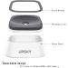 UPSKY No-Spill Pet Water Bowl 35oz - Slow Feeder for Dogs and Cats - Grey - Buy Online on GoSupps.com