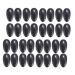50 Pair Ear Shield Hair Dye Earmuffs Ear Cover Hair Coloring Earmuffs Hair Dyeing Accessories Ear Protector