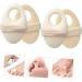 Mobestech 2 Pairs Toe Corn Stickers Convenient Toe Cushion Daily Use Toe Pads Outdoor Corn Pads Comfortable Toe Pads Metatarsal Pads High Heel Men and Women Foam Wear Sleeve - Buy Online on GoSupps.com