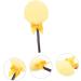 Angoily Powder Puff Lollipops After-bath Powders Puff Triangle Makeup Puff Fluffy Puff Powder Makeup Tools Beauty Puff Make Puff Round Baby Super Soft Long Hair Cleaner - Buy Online on GoSupps.com