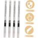 Didiseaon 48 Pcs Lying Silkworm Eyeliner Eyeshadow Pencils Eyeshadow Stick White Eye Shadow Wooden Pole Powder - Buy Online on GoSupps.com