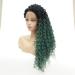 Buy Gradient Long Curly Wig for Women - Front Lace Small Roll Headgear - International Shipping Available - Buy Online on GoSupps.com