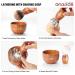 Anbbas 4-in-1 Shaving Set - Pure Badger Hair Brush, Wooden Handle, Stainless Steel Stand & Natural Soap Puck for Men - Buy Online on GoSupps.com