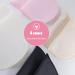 Sewing Sponge Shoulder Pads Set - Round Shoulders Enhancer for Women Blazer T-Shirt Dresses - 4 Pairs in Black, White, Pink, Skin - Buy Online on GoSupps.com