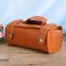 Portable Professional Shaving Bag | Simple Travel Toiletries Bag - Brown | International Shipping Available - Buy Online on GoSupps.com