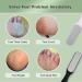 Feiccier Stainless Steel Double-Sided Foot Files - Professional Callus Remover for Cracked Heels, Corns, and Dead Skin - 2 Pcs Set - Buy Online on GoSupps.com