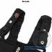 Kids Snowsuit Winter Hooded Down Jacket + Snow Bib Pants 2PCS | Fashionable & Lightweight Ski Suit for Toddler 18-24 Months - Black - Buy Online on GoSupps.com