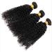 Ur Beautiful 8A Remy Human Hair Curly Bundles | 100% Brazilian Kinky Curly Hair - Natural Black 8-12 inches - Buy Online on GoSupps.com